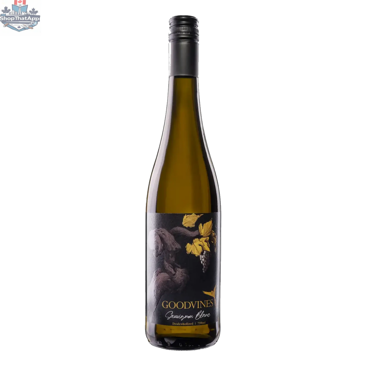 Goodvines Sauvignon Blanc - Black Label Premium Wine - Shopthatapp.ca