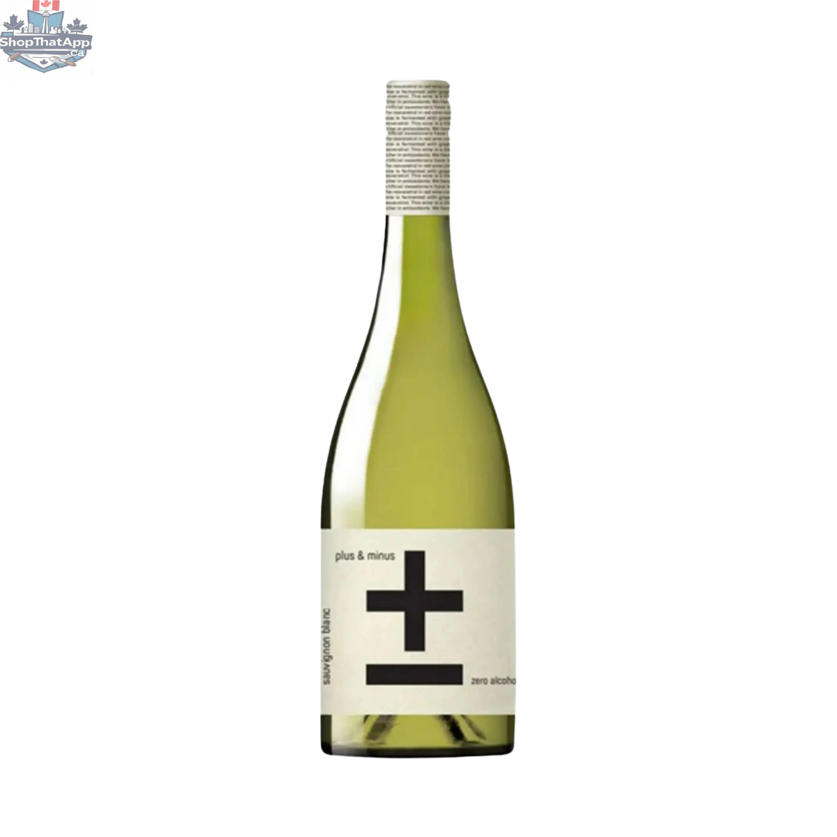 Plus & Minus Sauvignon Blanc Wine - Refreshing & Flavorful Choice - Shopthatapp.ca