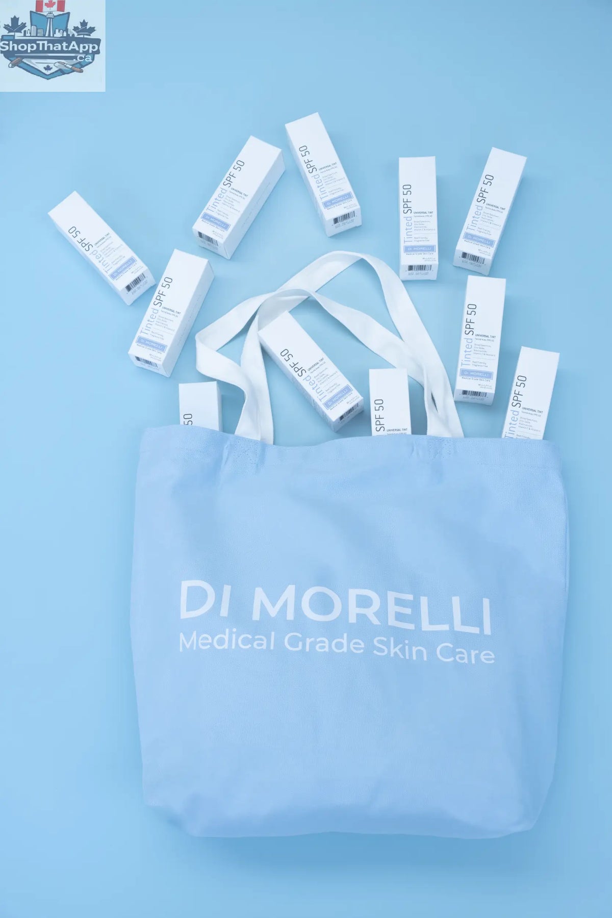 Blue Tote Bag - Shopthatapp.ca