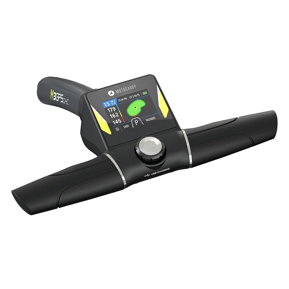 M3 GPS DHC Golf Trolley – Electric, 2.8-inch Touchscreen GPS, Downhill Control & ULTRA Lithium Battery - Shopthatapp.ca