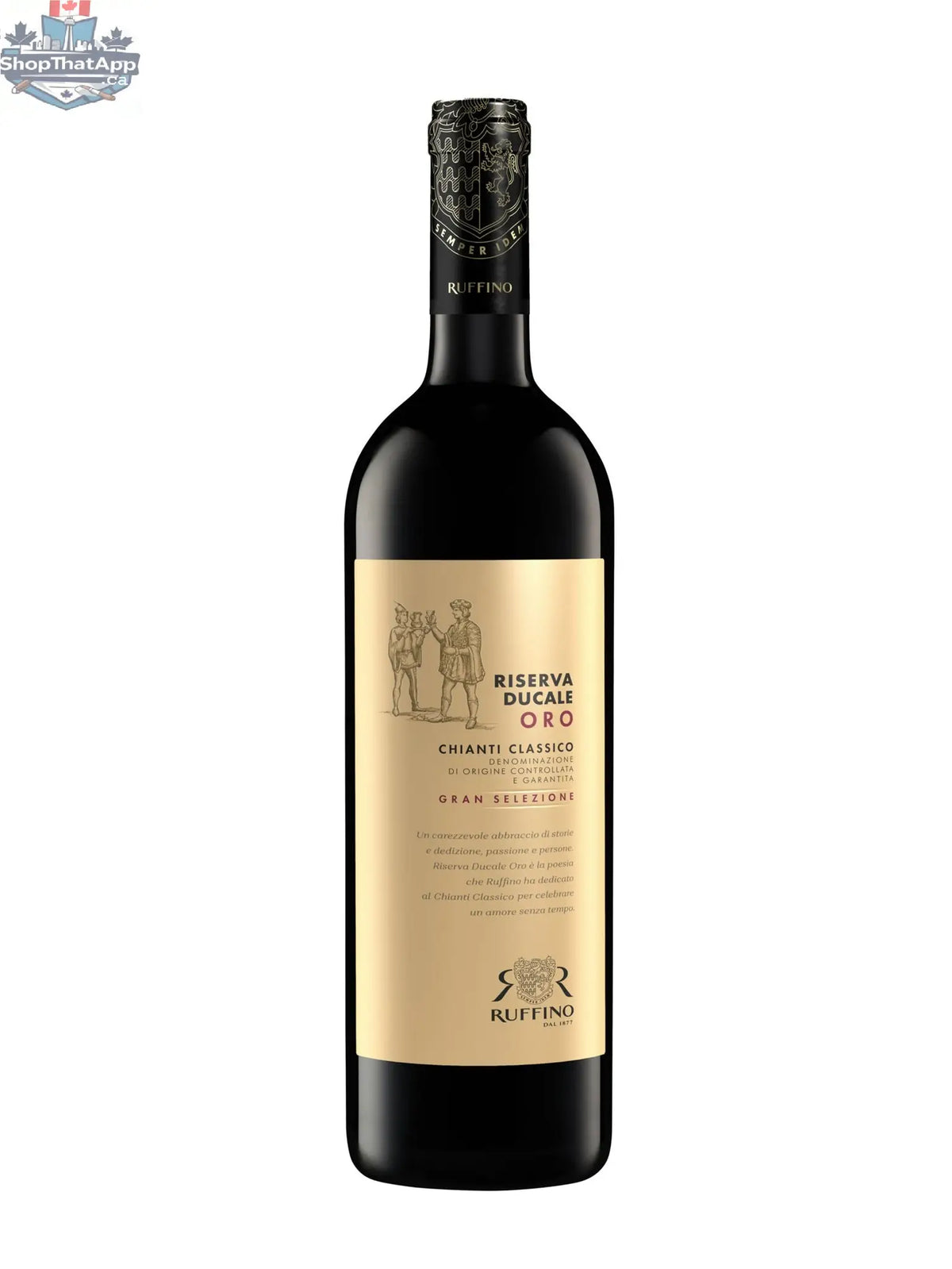Ruffino Riserva Ducale Oro Chianti Classico - Premium Italian Wine - Shopthatapp.ca