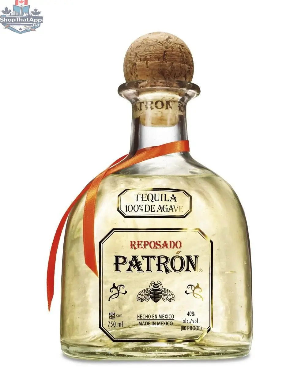 Patrón Reposado Tequila - Crafted Excellence in Every Sip - Shopthatapp.ca