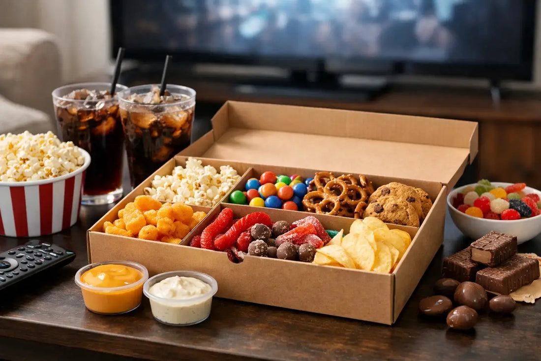Family Movie Night Snack Box Example Ideas