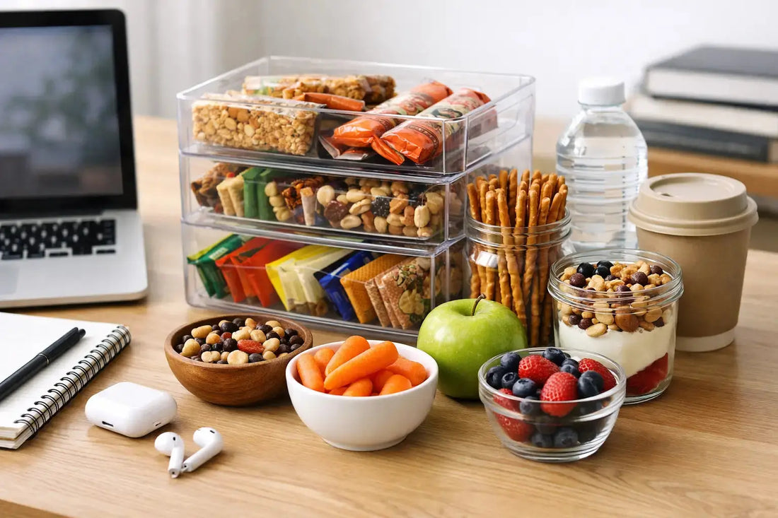 Student Snack Stash Setup Example for Busy Weeks
