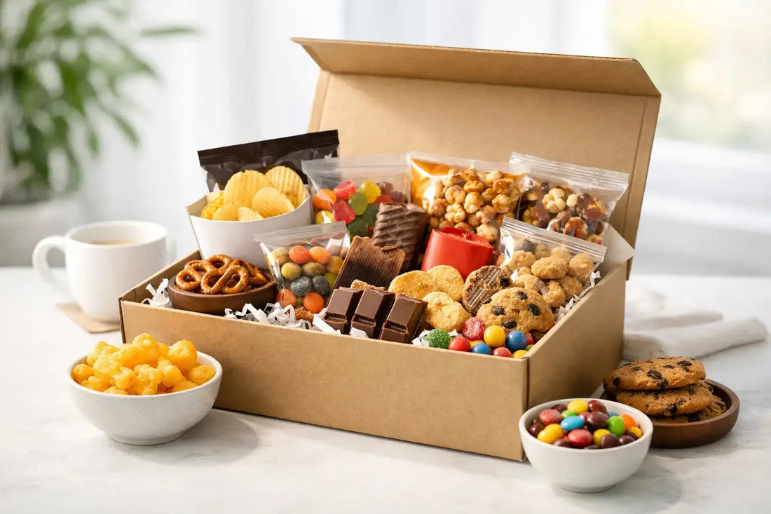 Online Snack Gift Box Examples That Feel Fun