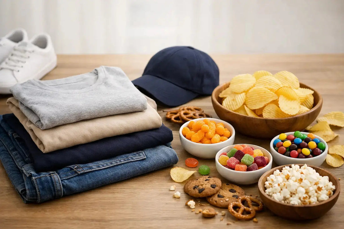 Clothing and Snacks: What Just Works