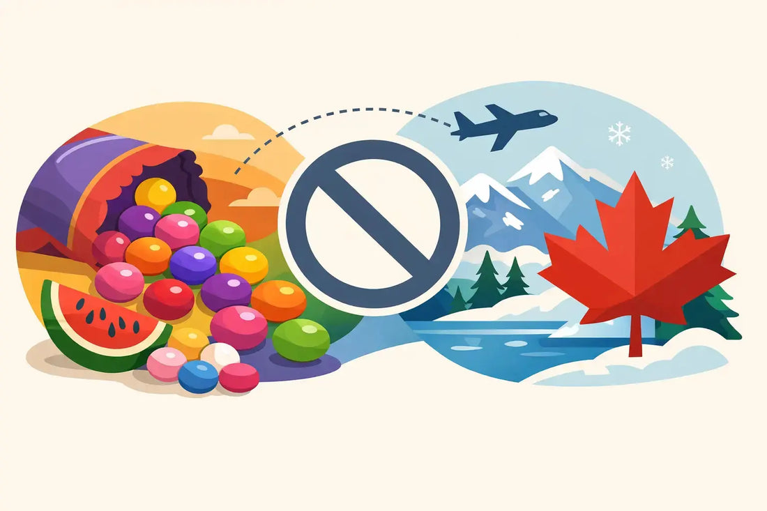 Skittles Flavors Not Sold in Canada