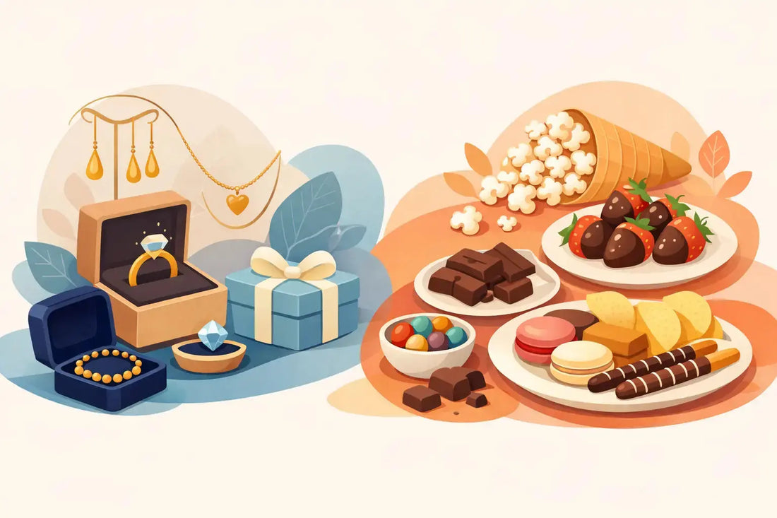 Jewellery and Snacks: Fun Gift Pairing Ideas
