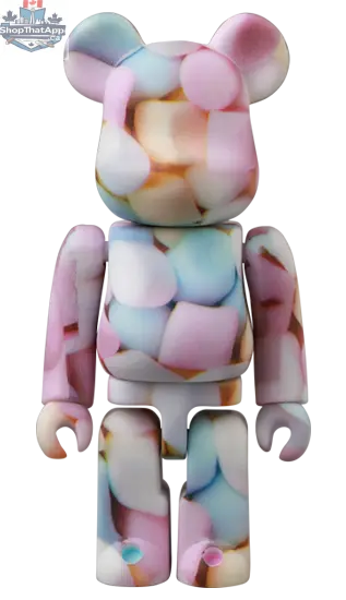 Bearbrick Series 49 blind box toy by Medicom Toy, featuring a collectible figure with distinctive bear design and colorful details.