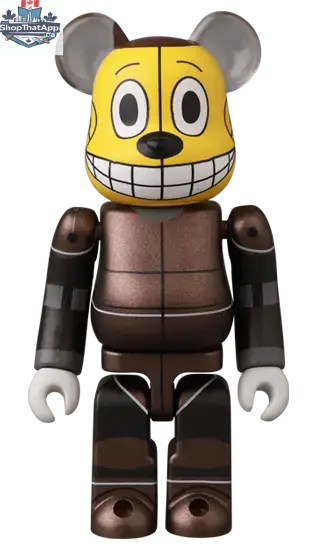 Medicom Toy Bearbrick Series 49 blind box toy, collectible figure in colorful design, displayed against a plain background.
