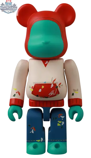 Bearbrick Series 49 blind box toy by Medicom Toy featuring a collectible figure with detailed design and distinctive bear character.