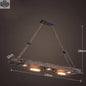 Bar American Chandelier Retro Chandelier Creative Lamp - Shopthatapp.ca