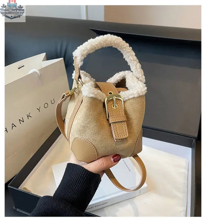 Crossbody Bags Women Shoulder Bag Casual Retro Plush Bag Versatile Plush Designer Bags Purse And Handbags Female Bags - Shopthatapp.ca