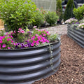 17" Tall Round Garden Bed Kit