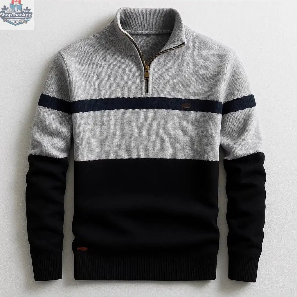 CITADL premium pullover sweater in soft knit fabric, featuring a classic crewneck design and ribbed cuffs.