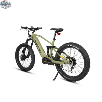 Electric bicycle SPECTER-S 3.0 Hunter X9 by E-Vélo EUNORAU QUEBEC, showing the sleek frame and handlebars.