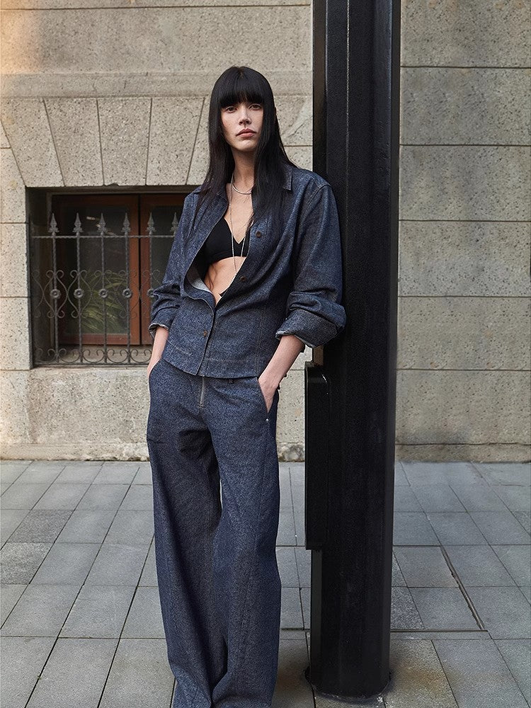 Berlin Afternoon Tea Waist Shirt - Refreshing Breathable Twill Linen Deconstructed Silhouette Old Money Style Top - Shopthatapp.ca