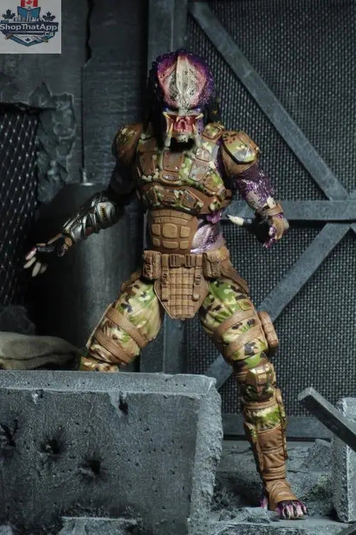 Toy Snowman Predator Ultimate Emissary action figure from The Predator collectible toy series, posed with detailed costume and accessories.