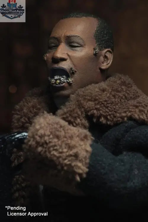 Toy Snowman NECA Candyman action figure, collectible toy with detailed horror character design, suitable for display or collection.