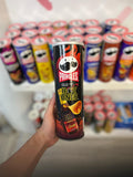 (USA) PRINGLES HOT ONES LOS CALIENTES BARBACOA🌶🔥 - 158G - Www.Shopthatapp.ca