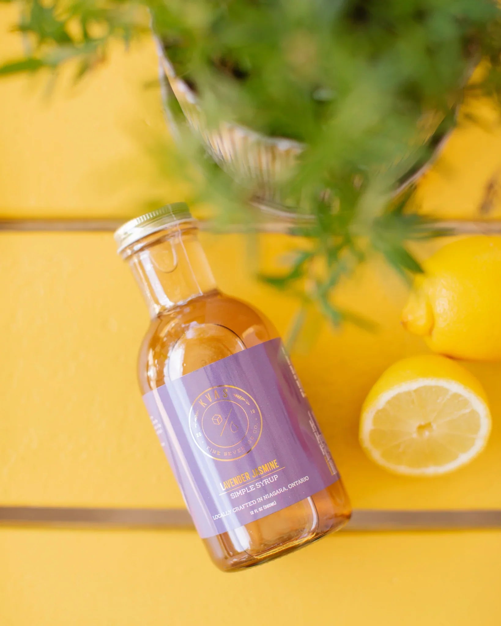 Kvas Lavender Jasmine Refreshing Drink for a Unique Flavor Experience with Lavender Jasmine Kvas