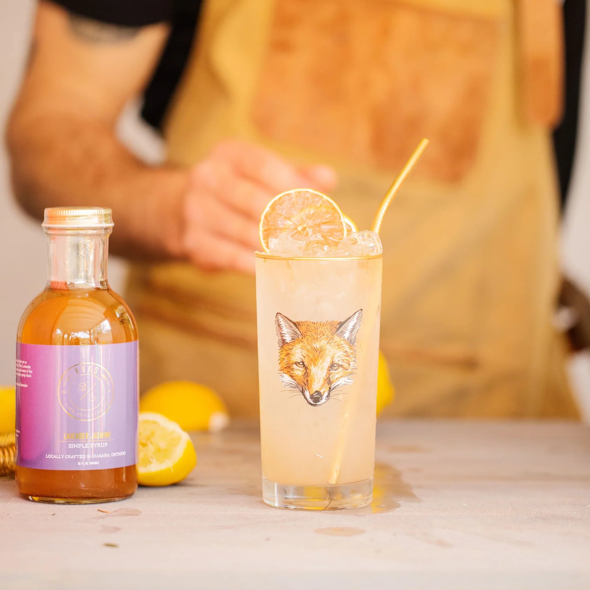 Kvas Lavender Jasmine Refreshing Drink for a Unique Flavor Experience with Lavender Jasmine Kvas