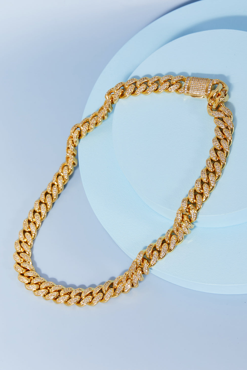 Brass Curb Chain Necklace - Shopthatapp.ca