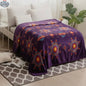 Star Burst Design Silk Touch Blanket - Shopthatapp.ca