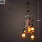 Bar American Chandelier Retro Chandelier Creative Lamp - Shopthatapp.ca