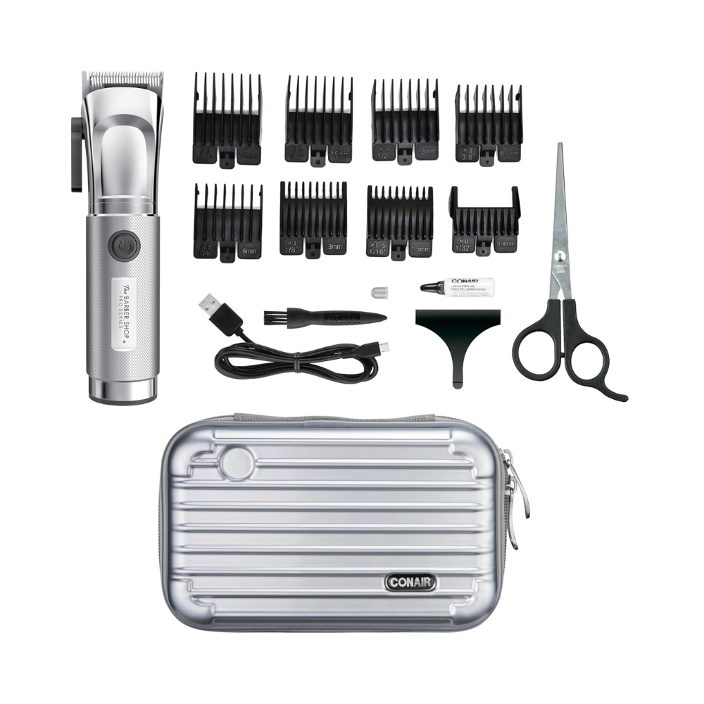 Trousse de coupe de cheveux Conair au lithium-ion de la série Pro en métal (HC6500C) - Shopthatapp.ca