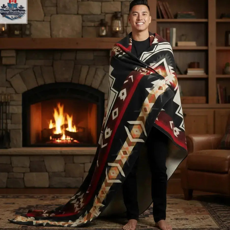 OLDTRIBES™ Four Winds Alpaca Blanket - Shopthatapp.ca
