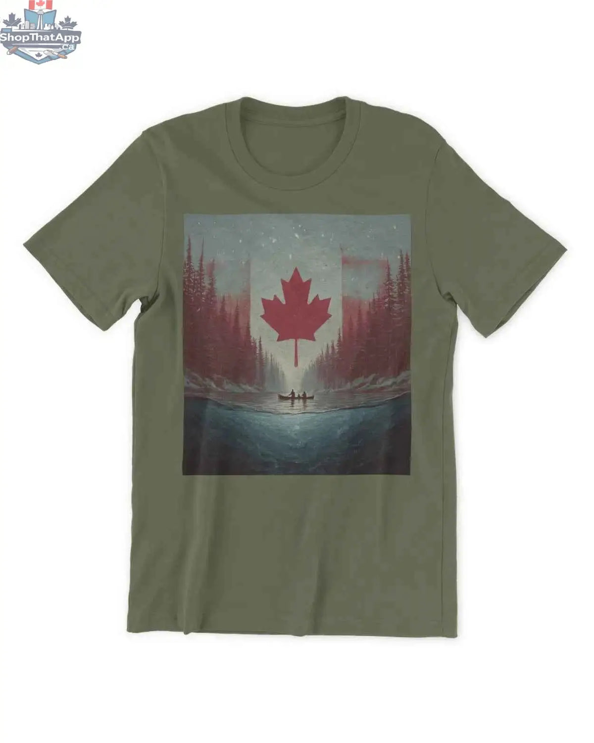 Colorful Canada souvenirs, including keychains and magnets, showcasing iconic Canadian symbols and landscapes.