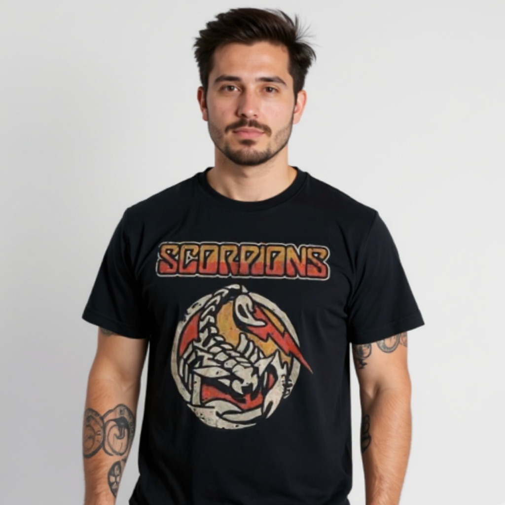 Scorpions T-Shirt (Black) - Www.Shopthatapp.ca