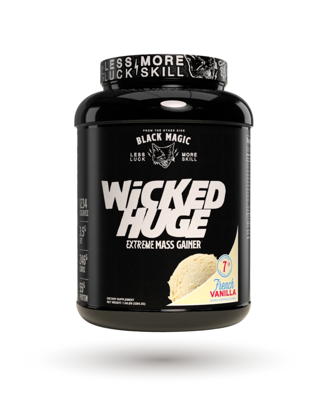 Black Magic Wicked Huge Extreme Mass Gainer Protein Powder - Www.Shopthatapp.ca