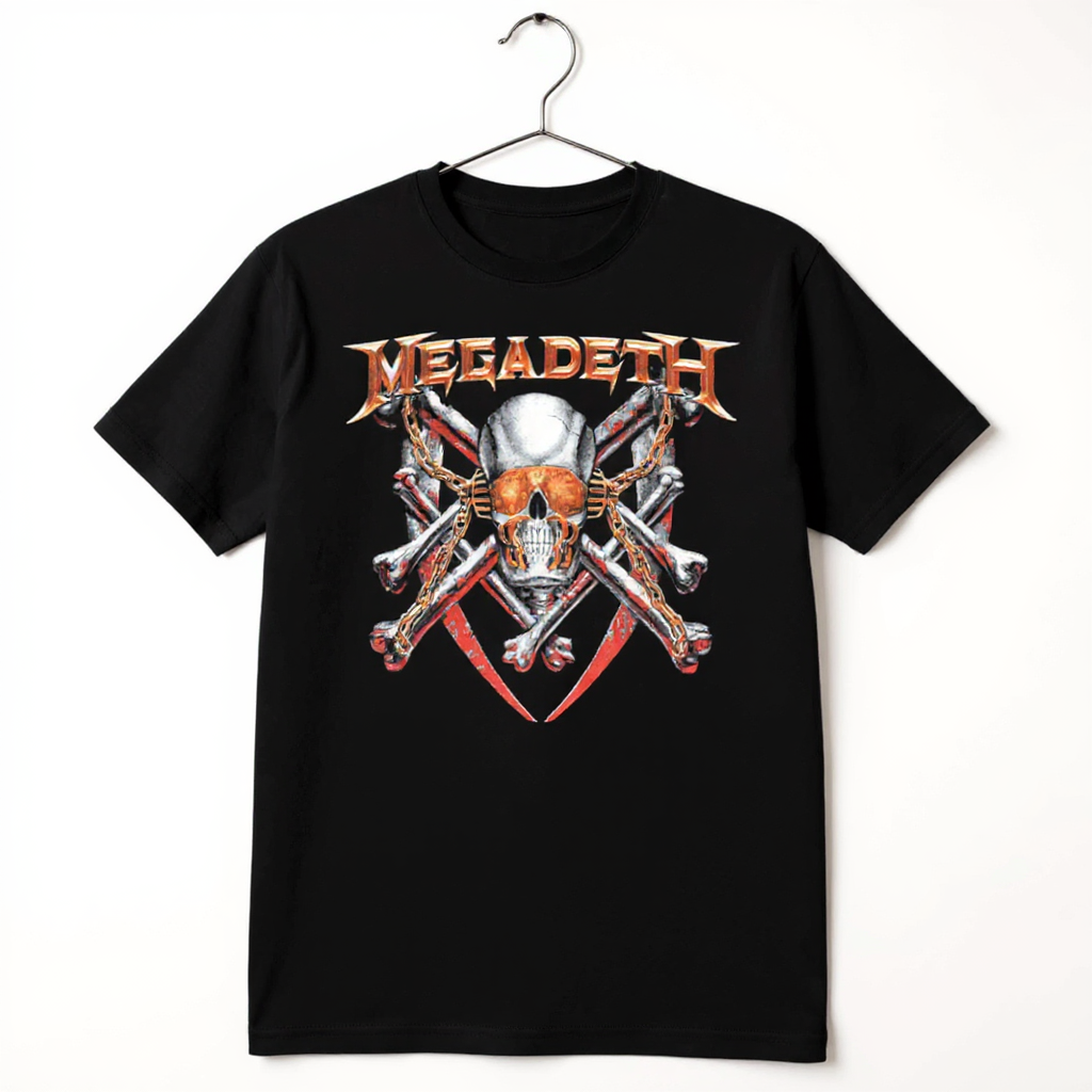 Megadeth - Killing Is My Business Vintage Black T-Shirt - Www.Shopthatapp.ca