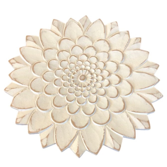 Wooden Flower Carving - Shopthatapp.ca