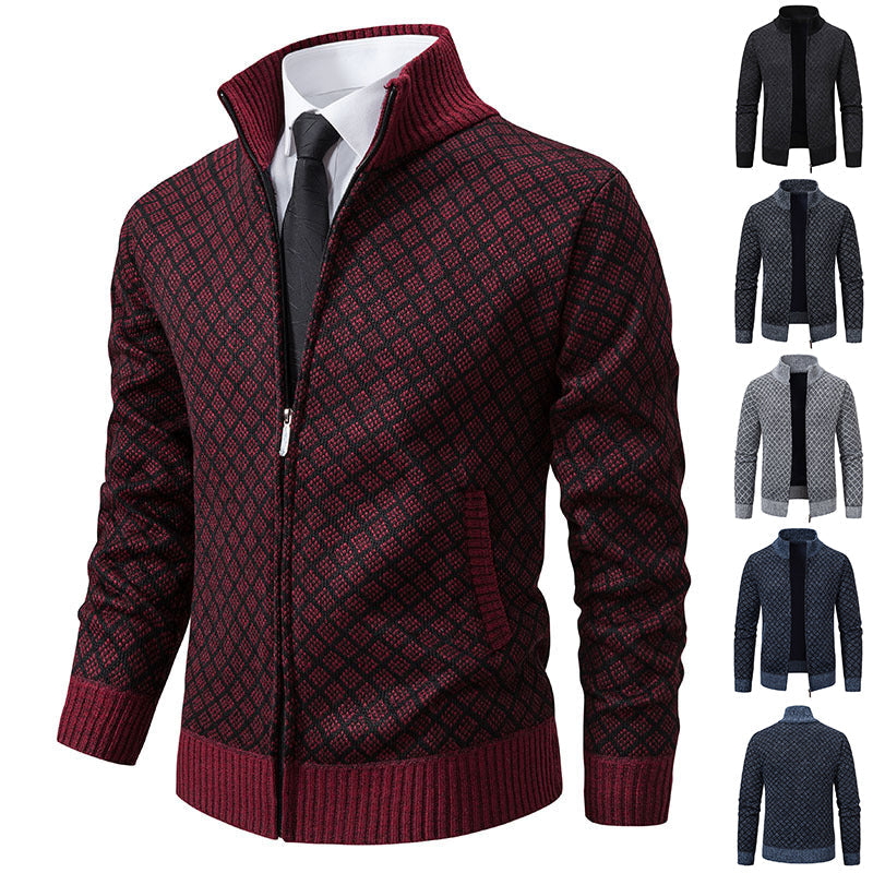 Thickened Plaid Print Jacketss