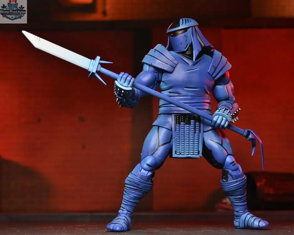 Toy Snowman Teenage Mutant Ninja Turtles Foot Enforcer action figure from Mirage Comics, detailed collectible toy showing character design