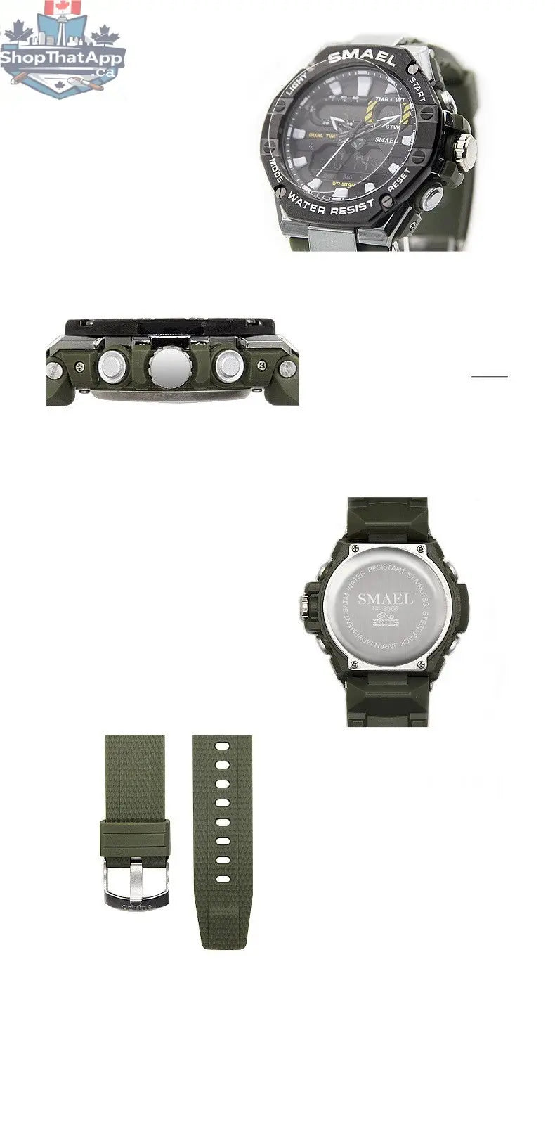 Digital Alloy Electronic Watch Men - Shopthatapp.ca
