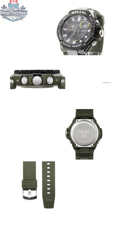 Digital Alloy Electronic Watch Men - Shopthatapp.ca