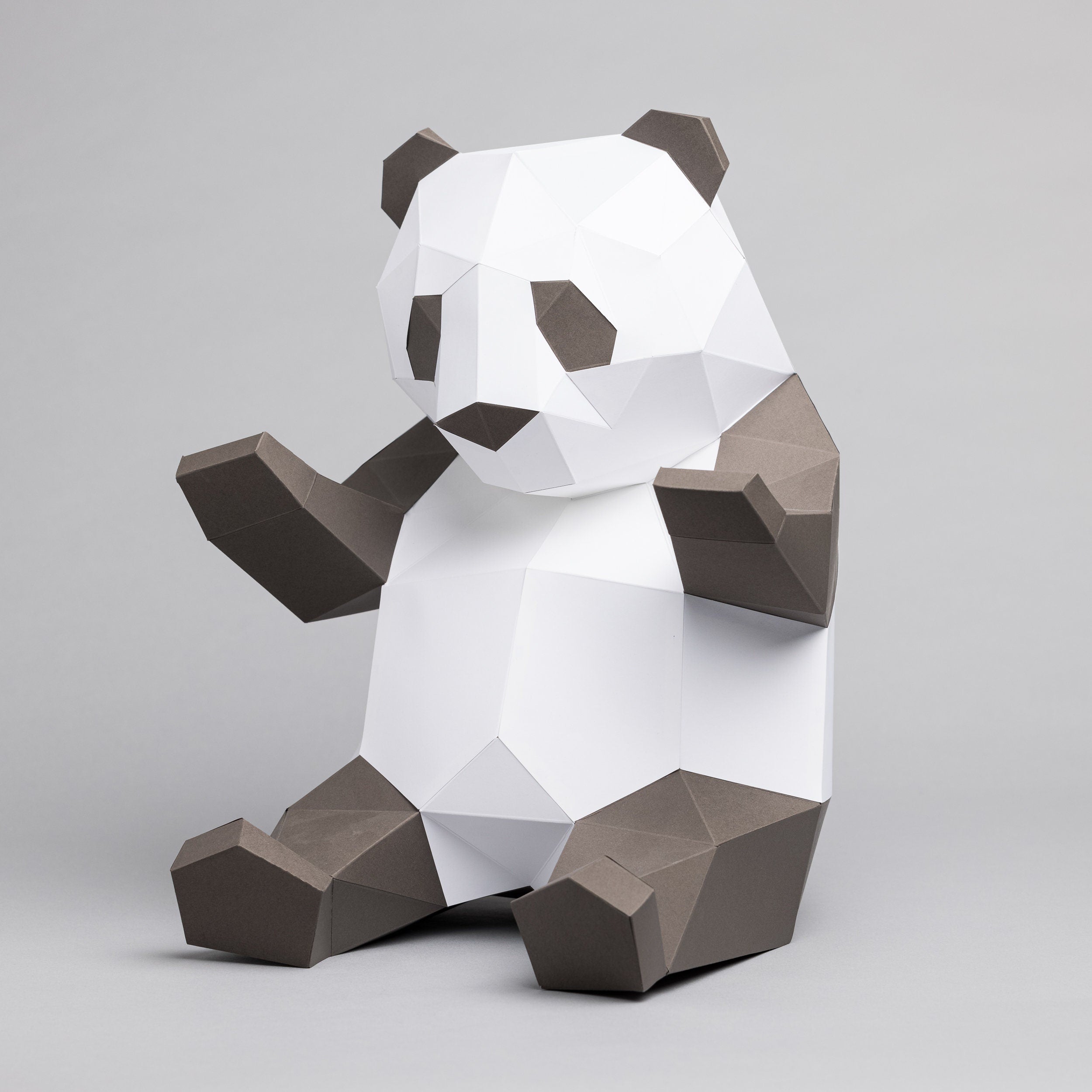 DIY Panda 3D Origami paper model Kit - Www.Shopthatapp.ca