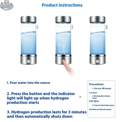 SPE Quantum Hydrogen-Rich Water Cup - Shopthatapp.ca