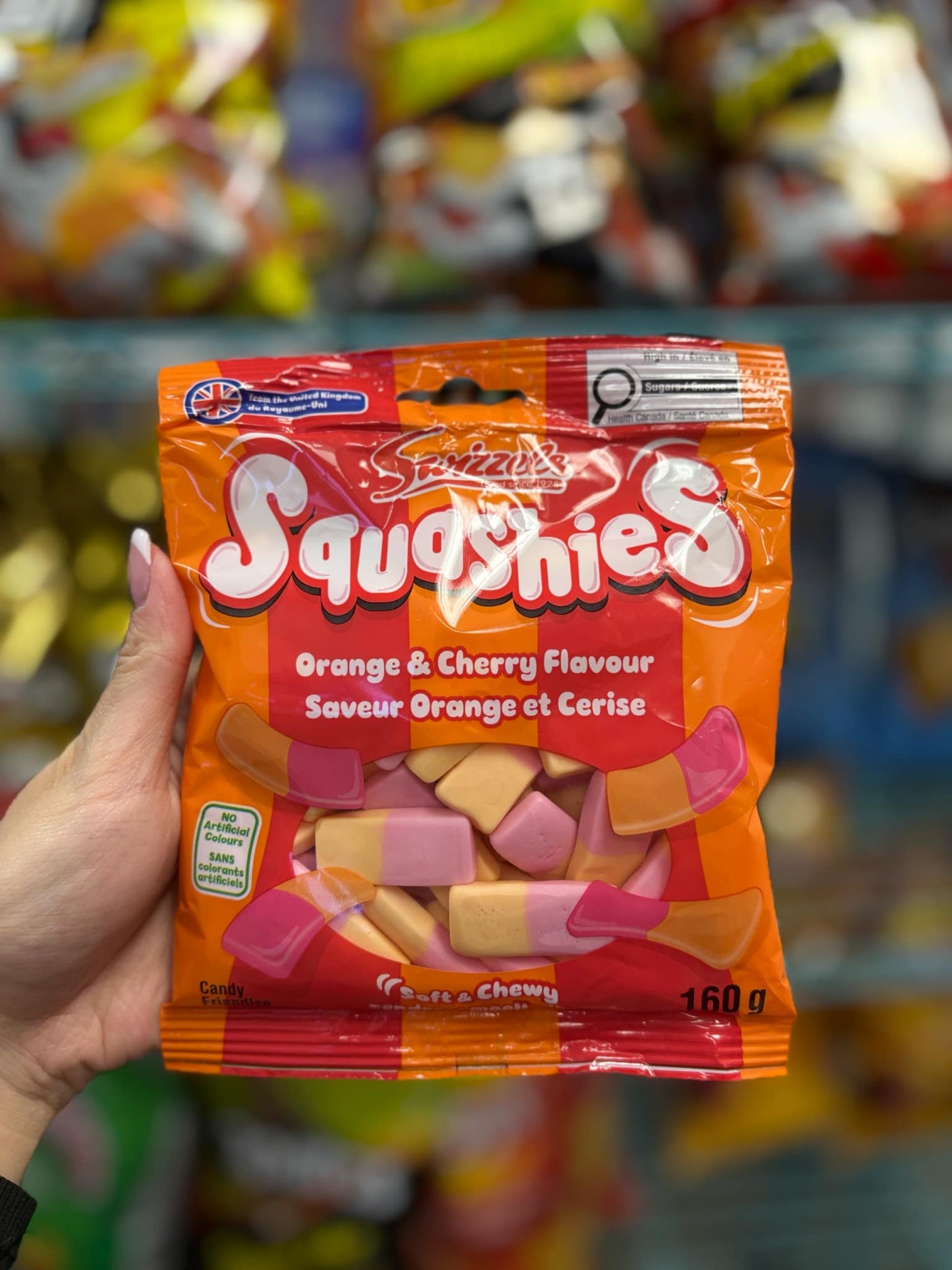 Squashies Orange & Cherry - 160g - Www.Shopthatapp.ca