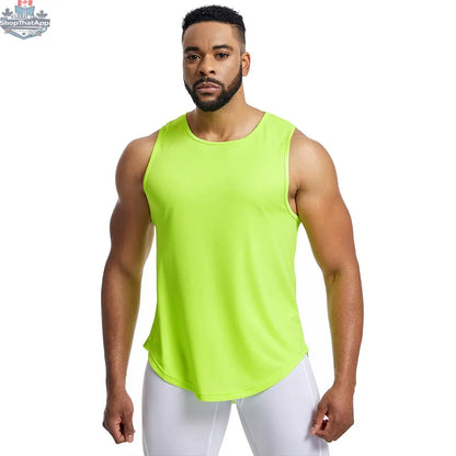 Men's Quick-Drying Sports Vest Fitness Apparel - Shopthatapp.ca