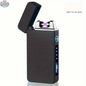 777tech plasma rechargeable lighter with metal body, double arc, LED display, touch sensor, windproof and flameless for safe lighting.
