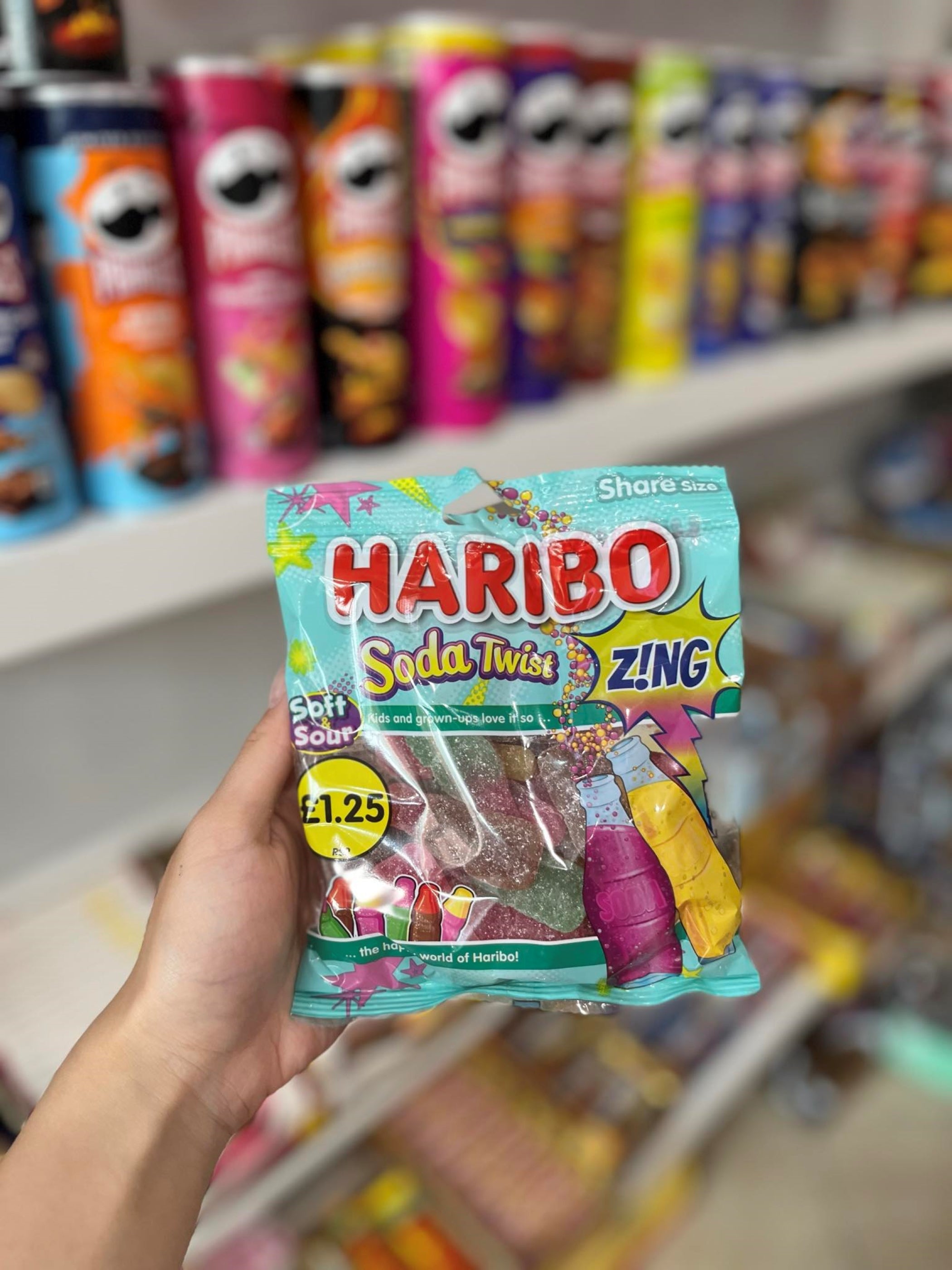 (UK) HARIBO SODA TWIST - 160G - Www.Shopthatapp.ca