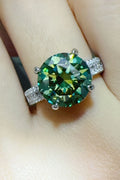 5 Carat Moissanite Ring in 925 Sterling Silver - Shopthatapp.ca