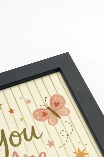 YOU ARE MAGIC Art Print - Oeuvre sur toile rigide, encadré Noir (collective) - Shopthatapp.ca