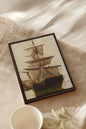 BRISE ANTIQUE Peinture sur Toile Étirée - Oeuvre d'Art Élégante - Shopthatapp.ca