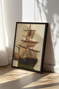 BRISE ANTIQUE Peinture sur Toile Étirée - Oeuvre d'Art Élégante - Shopthatapp.ca